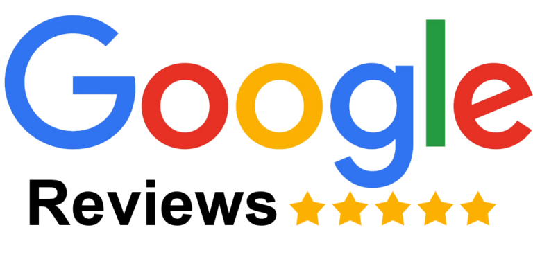 Google Reviews transparent black