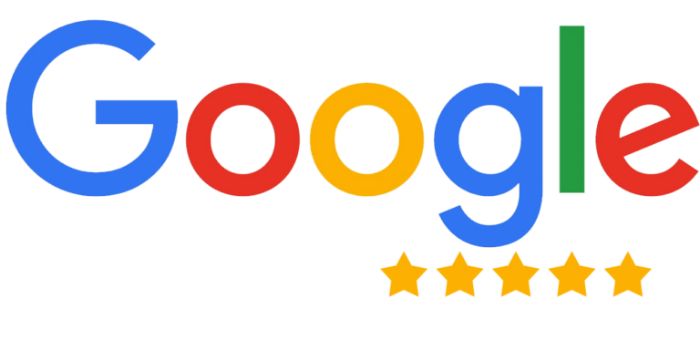 Google Reviews transparent white